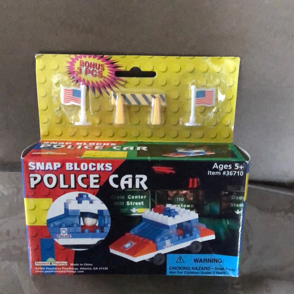 Snap Blocks Police Car